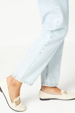 Laya Comfort Snaffle Square Toe Loafers