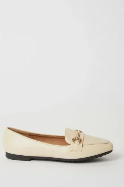 Laya Comfort Snaffle Square Toe Loafers