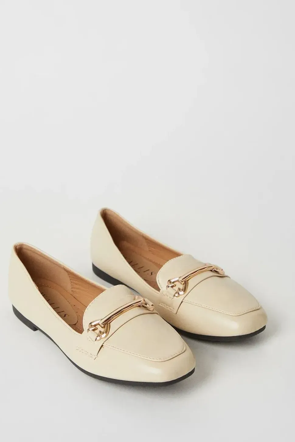 Laya Comfort Snaffle Square Toe Loafers