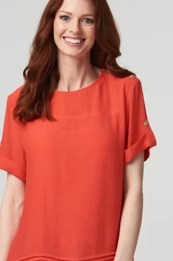 Layered Longline Tunic Top