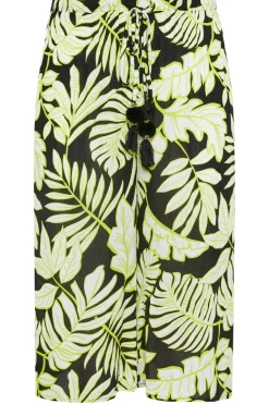 Leaf Print Culottes