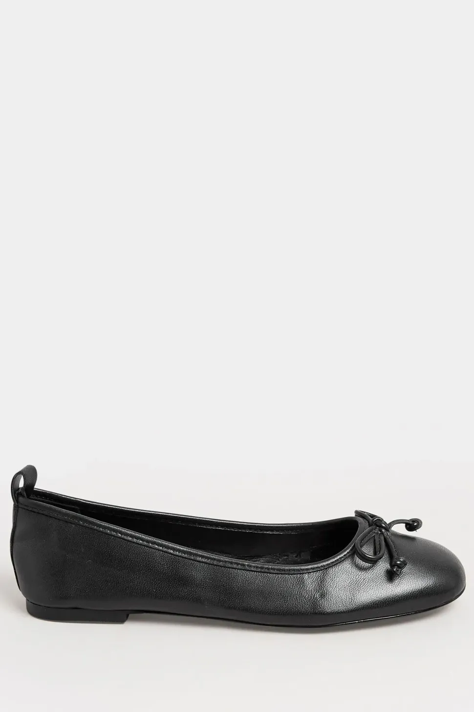 Leather Ballerina Pumps