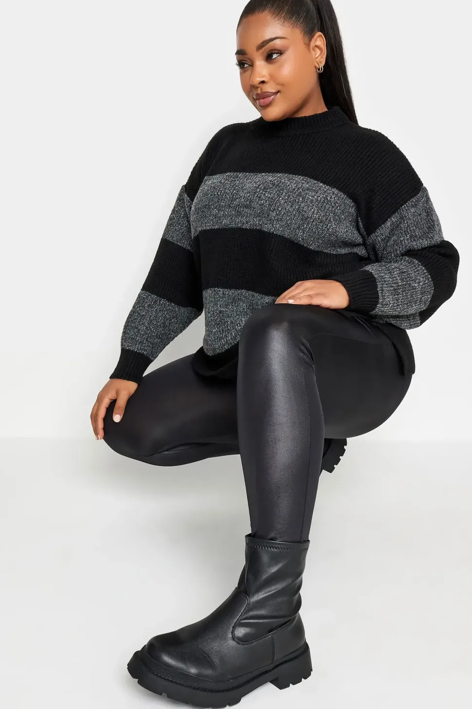 Leather Look Leggings