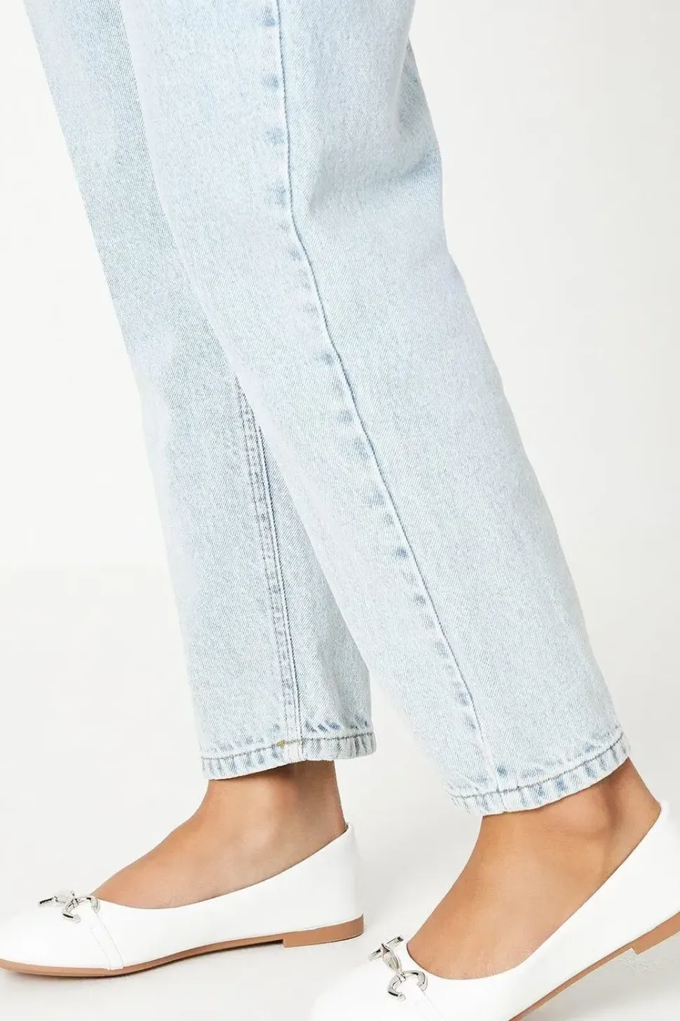 Lenny Snaffle Detail Ballerina Pumps