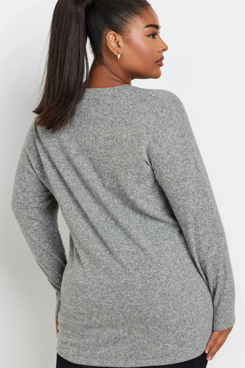 Leopard Print Colourblock Jumper