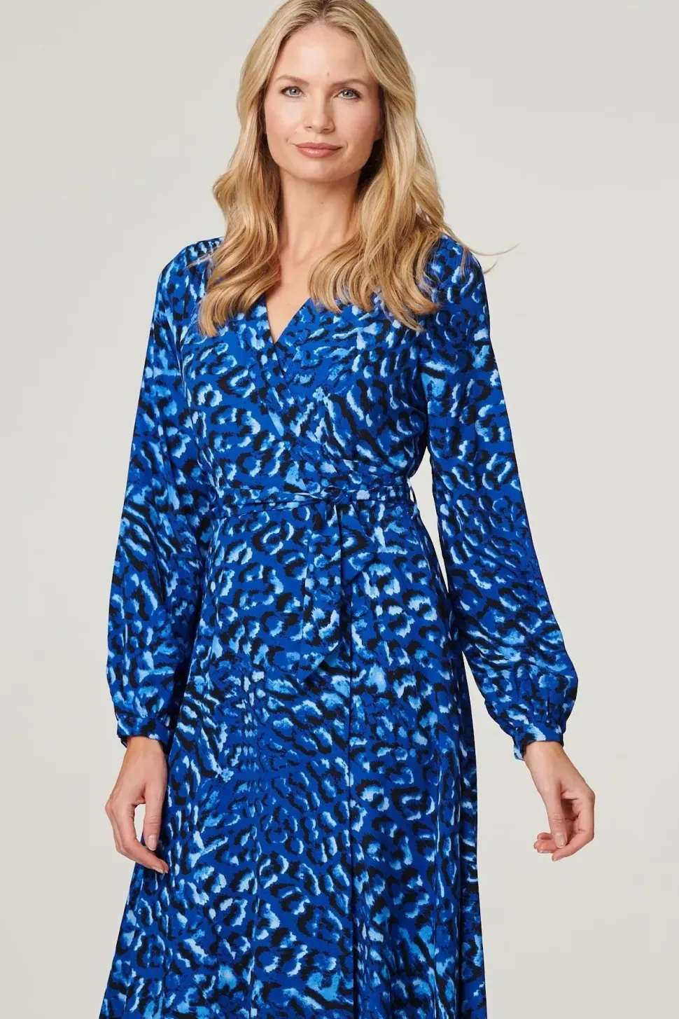 Leopard Print Hanky Hem Dress