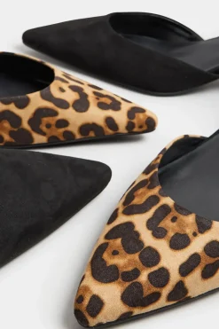 Leopard Print Kitten Heels