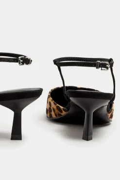 Leopard Print Kitten Heels