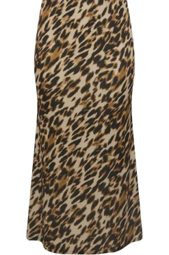 Leopard Print Maxi Skirt