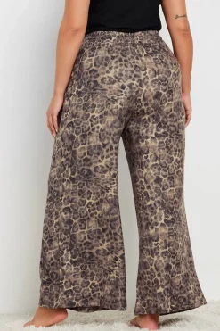 Leopard Print Trousers