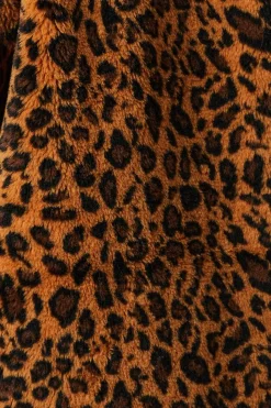Leopard Teddy Coat