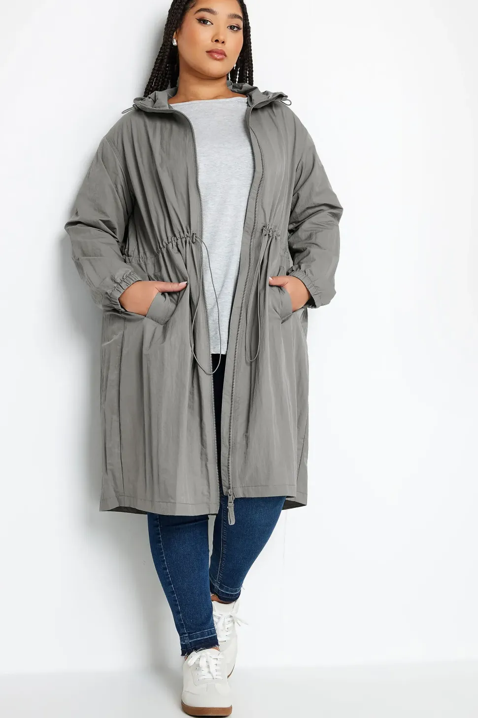 Lightweight Longline Parka Jacket