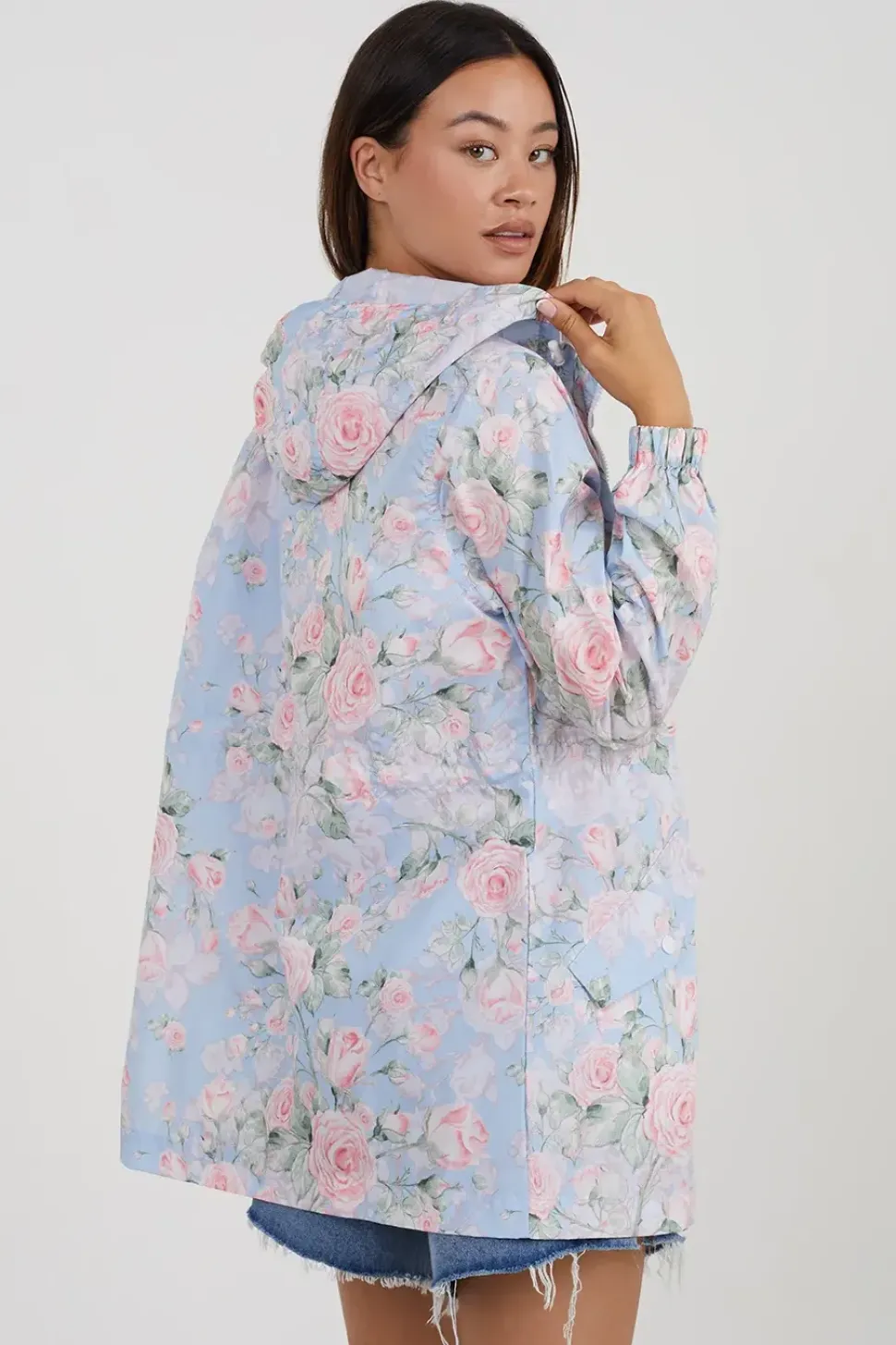 Lightweight Showerproof Hooded Mac