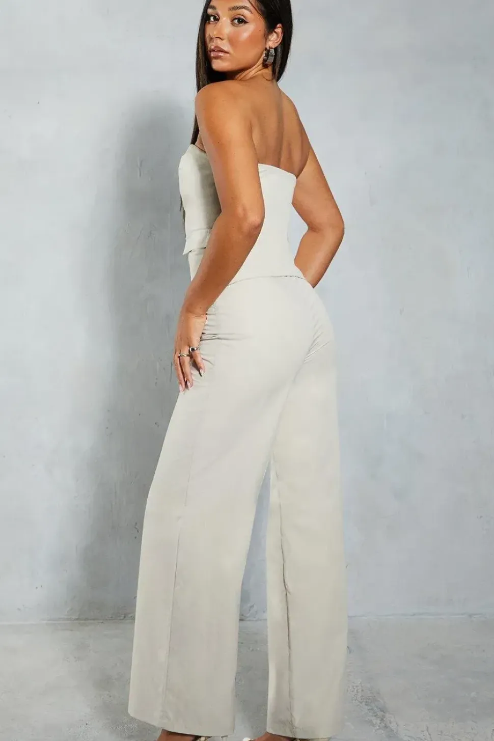 Lightweight Woven Tailored Straight Leg Trouser