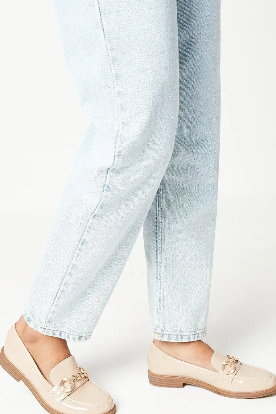 Lilli Patent Snaffle Apron Front Loafers