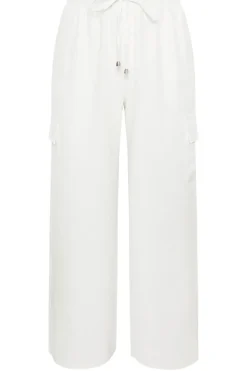 Linen Cargo Trousers