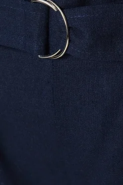 Linen D-ring Shorts