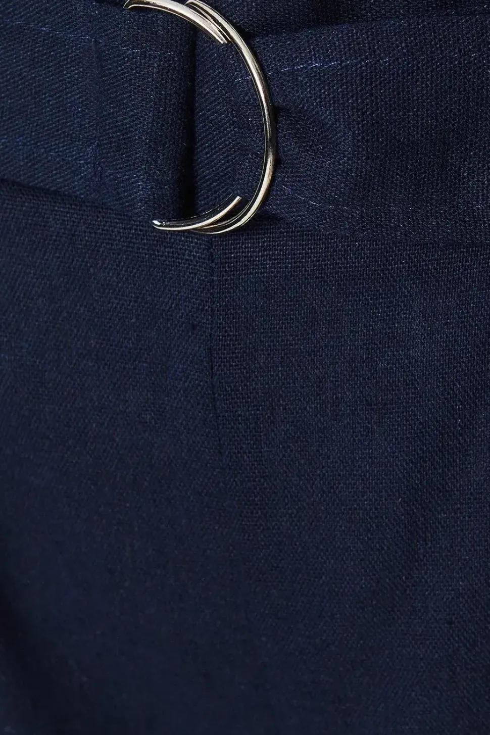 Linen D-ring Shorts