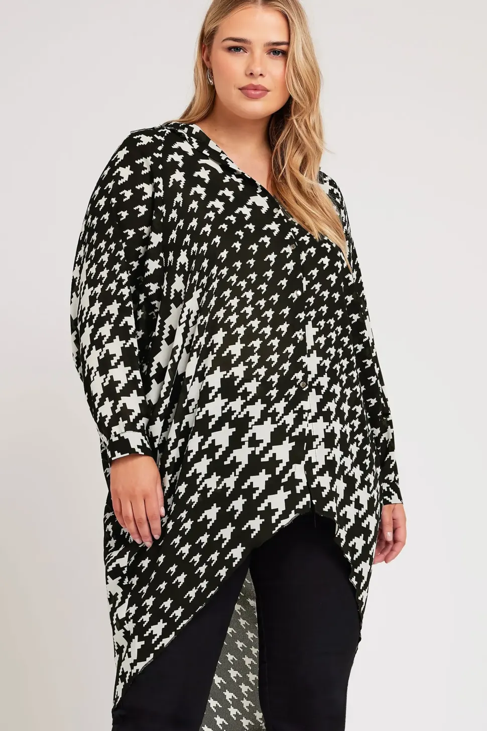 Longline Batwing Sleeve Shirt