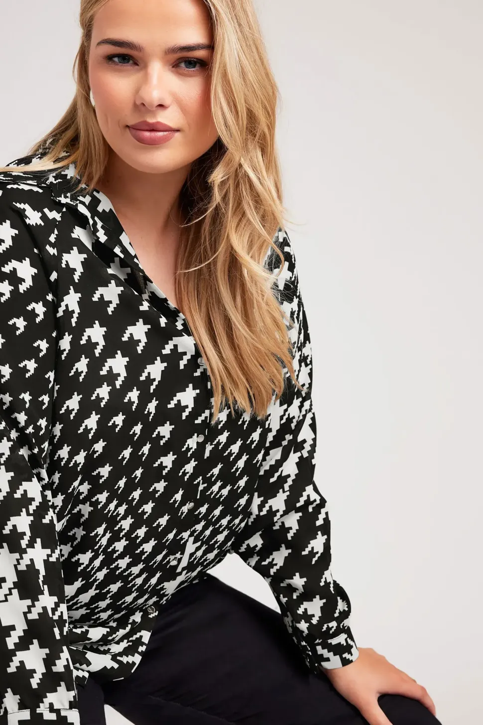 Longline Batwing Sleeve Shirt