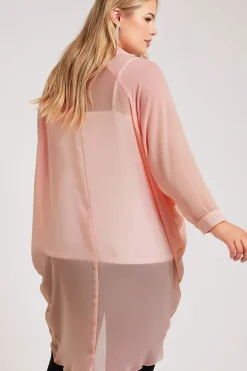 Longline Batwing Sleeve Shirt