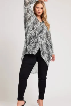 Longline Batwing Sleeve Shirt