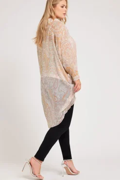 Longline Batwing Sleeve Shirt