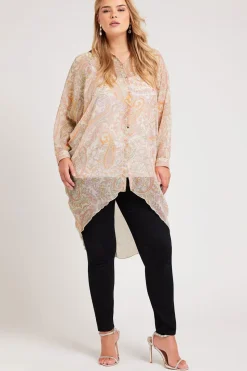 Longline Batwing Sleeve Shirt