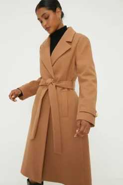 Longline Belted Coat