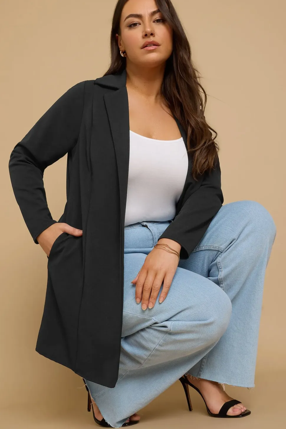 Longline Blazer