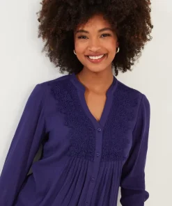 Longline Lace Blouse