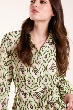 Long Sleeve Mini Shirt Dress