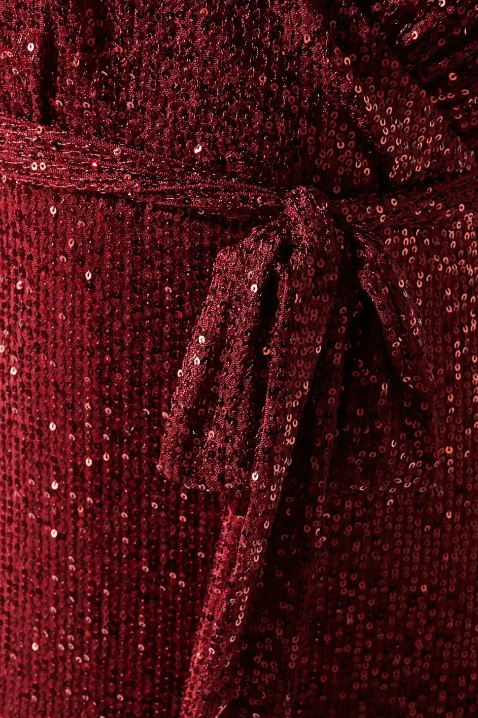 Long Sleeve Sequin Maxi Dress