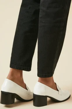 Lora Patent Heeled Loafers