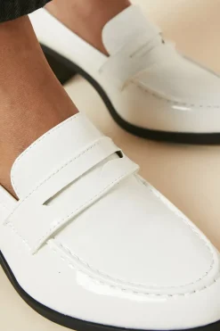 Lora Patent Heeled Loafers