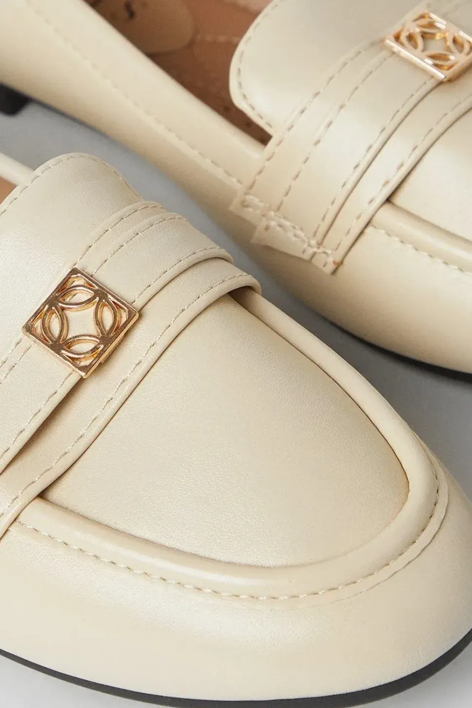 Lorna Comfort Snaffle Square Toe Loafers