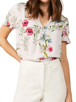 Louma Floral Blouse-Floral