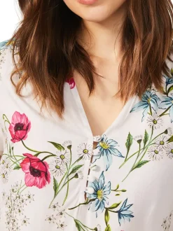 Louma Floral Blouse-Floral