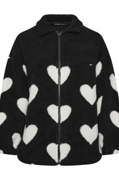 Love Heart Fleece Jacket