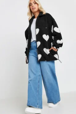 Love Heart Fleece Jacket