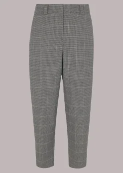 Lucie Check Cigarette Trouser-