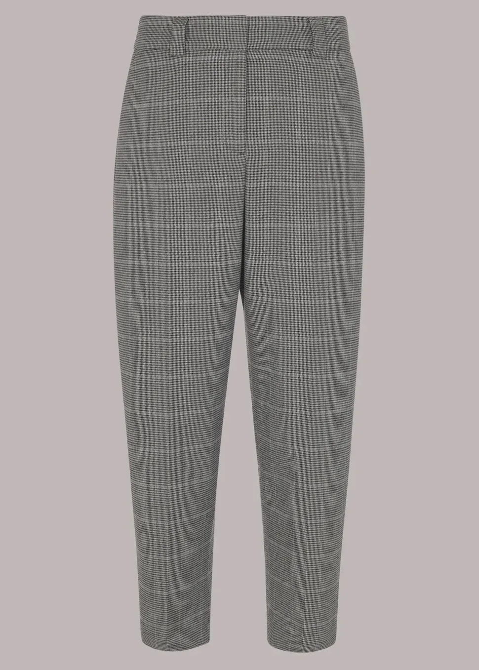Lucie Check Cigarette Trouser-