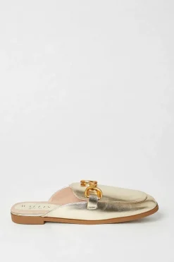Lucy Snaffle Detail Mule Loafers
