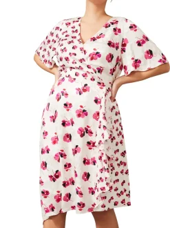 Margot Printed Jacquard Dress-Jacquard