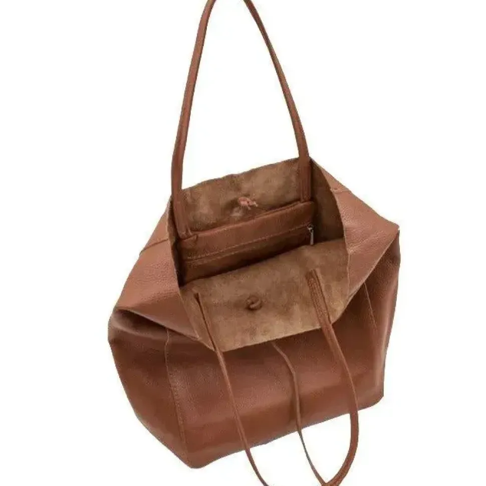 Maroon Soft Suede Hobo Shoulder Bag | BYXYI