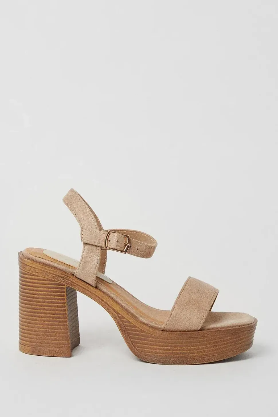 Martha Platform Stacked Heel Sandals