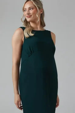 Maternity Cowl Back Fishtail Bridesmaid Maxi Dress
