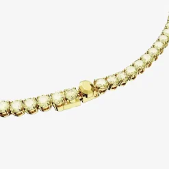 Matrix Gold Plated Tennis Necklace 5661191