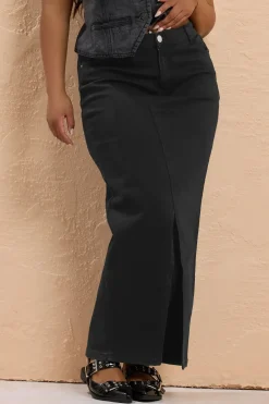 Maxi Denim Skirt
