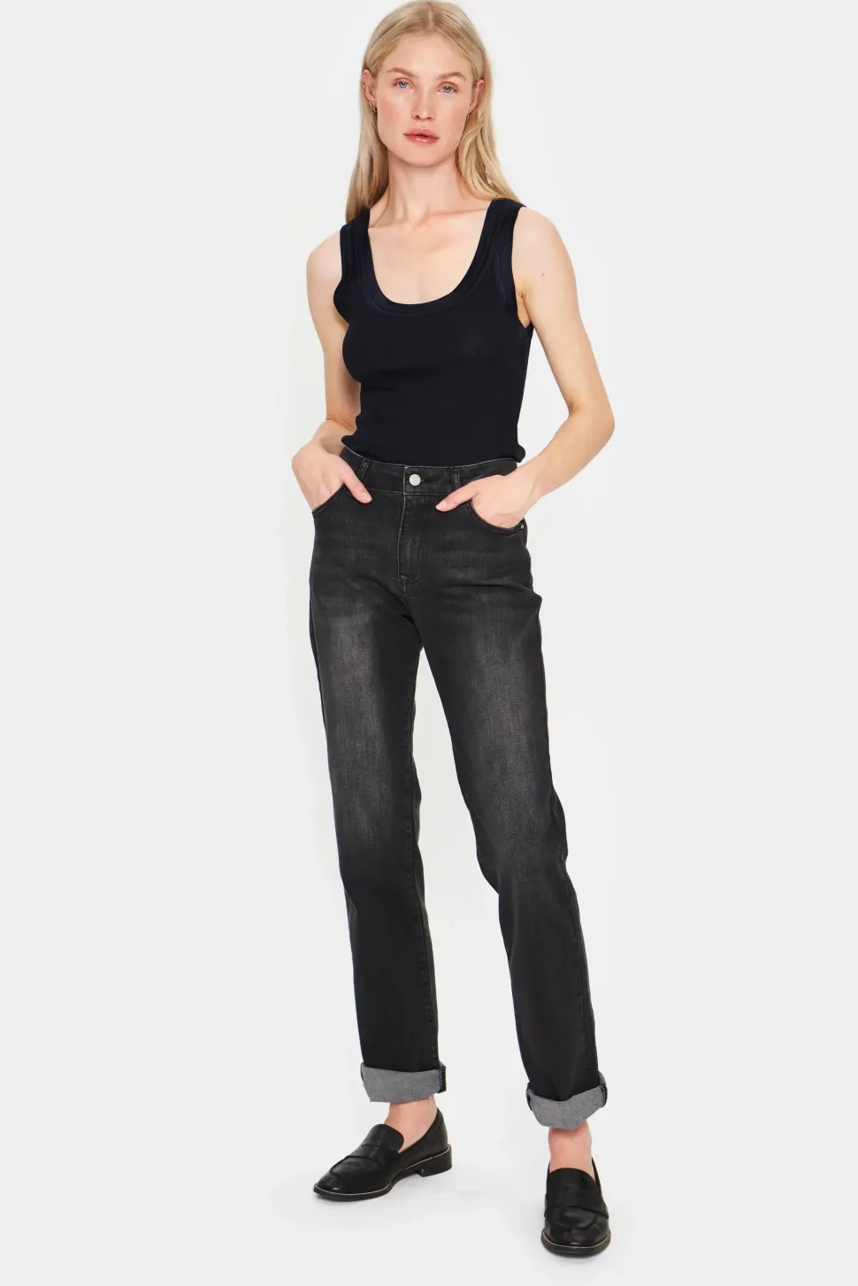 Maya Tank Top-Plain